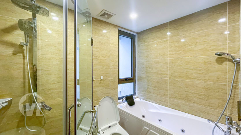 2 beds apartment with large terrace to rent in Tay Ho