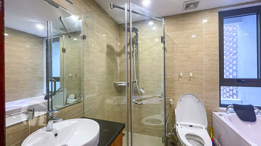 2 beds apartment with large terrace to rent in Tay Ho