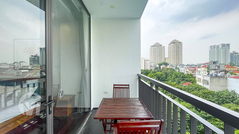 2 beds apartment with large terrace to rent in Tay Ho
