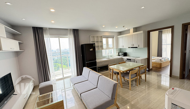 Well lit high quality 2 bedroom apartment for rent in L5 Ciputra