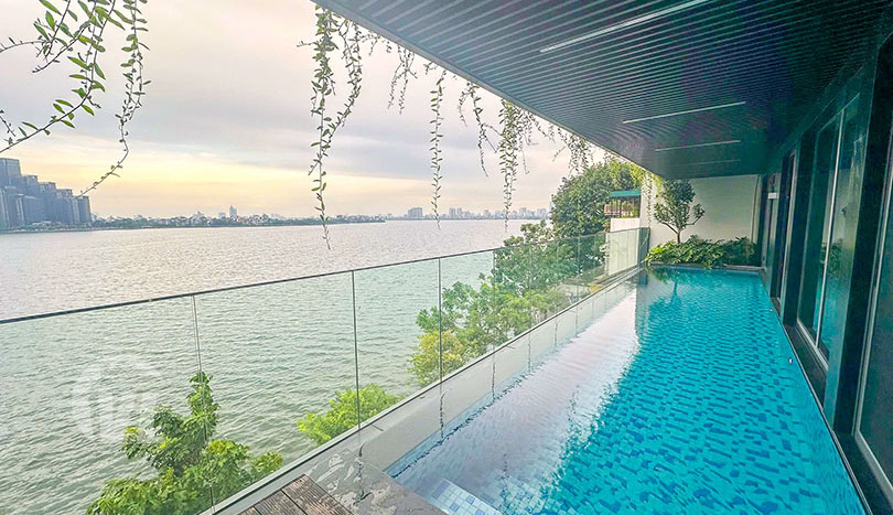 Brand new luxurious pool villa to rent in Tay Ho