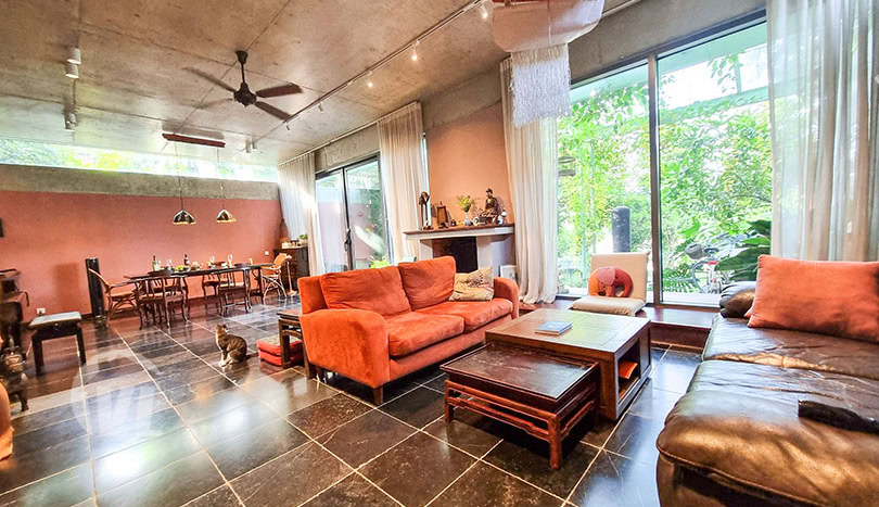 Charming garden villa to rent in Long Bien on the Red River