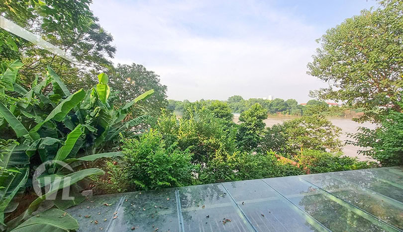 Charming garden villa to rent in Long Bien on the Red River