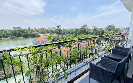 Experience your lake view modern 3 bedroom apartment in Tay Ho