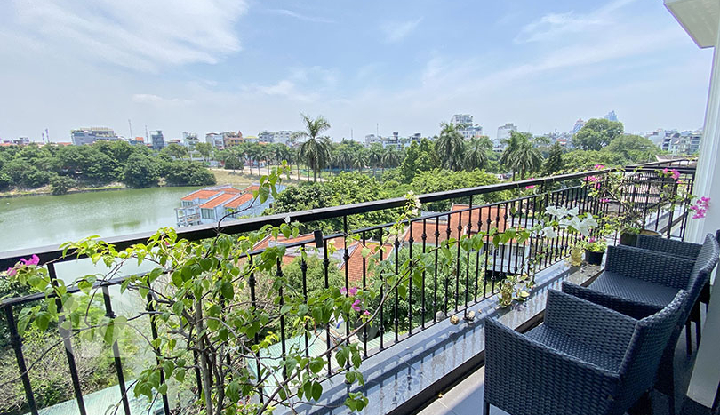 Experience your lake view modern 3 bedroom apartment in Tay Ho