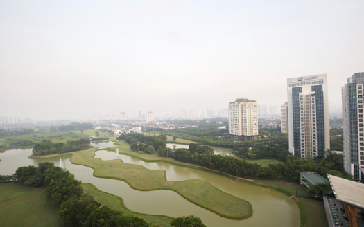 Golf course view 2 bedroom apartment in The Link Ciputra