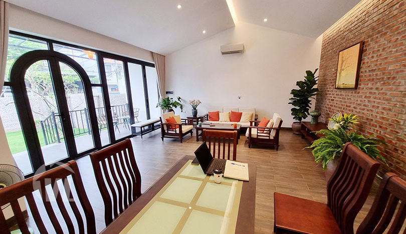 New house with garden to rent close to LFAY in Long Bien