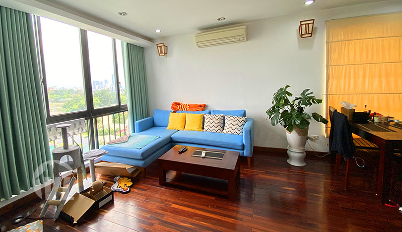 bright 2 bedroom apartment for rent in Tay Ho