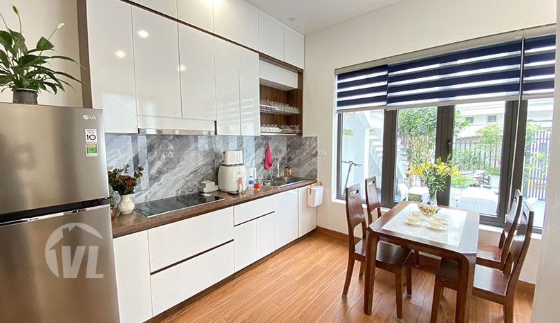 New house with garden to rent in Tay Ho District Hanoi