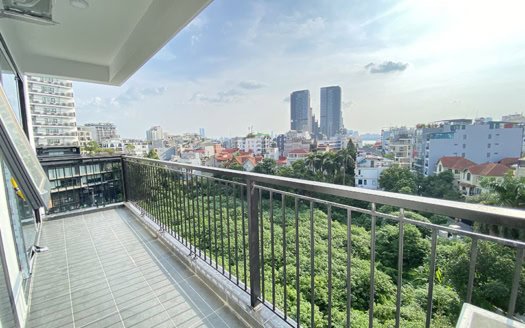 240 sq m new 3 bed apartment to rent in Tay Ho with open view
