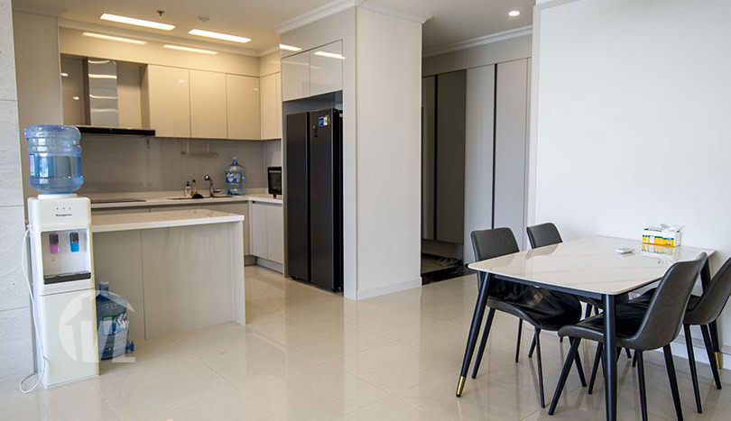 Minimalist style Starlake 3 beds apartment to rent in Hanoi