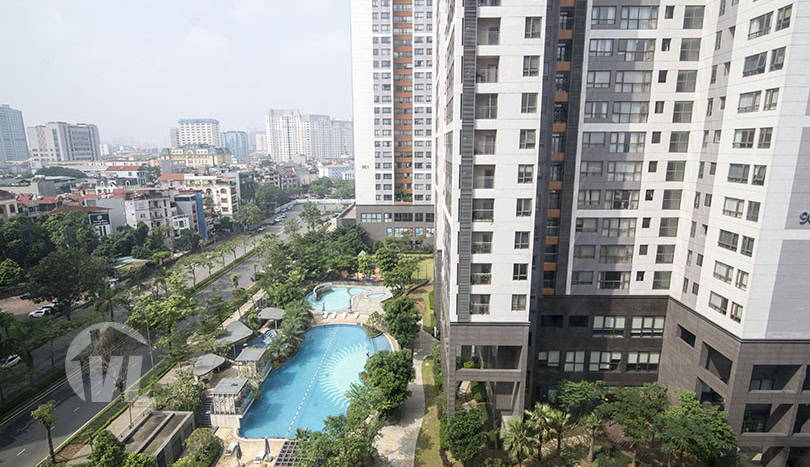 Minimalist style Starlake 3 beds apartment to rent in Hanoi