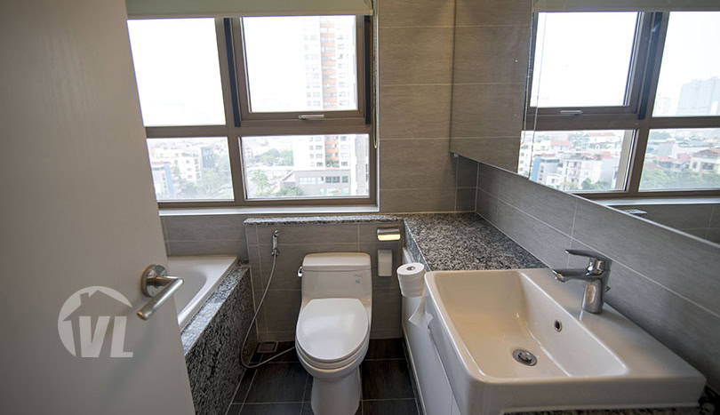 Minimalist style Starlake 3 beds apartment to rent in Hanoi