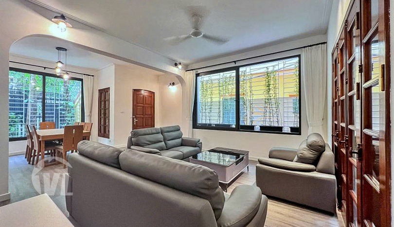 Renovated 3 bedroom house for rent in Tay Ho.