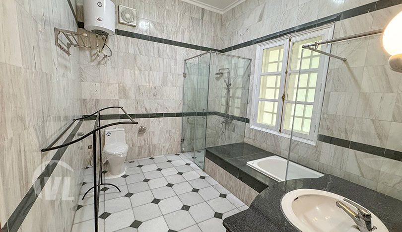 Upgraded house with large garden to rent on To Ngoc Van