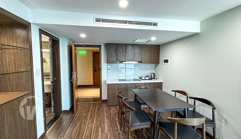 2 bedroom apartment for rent in Truc Bach with lake view