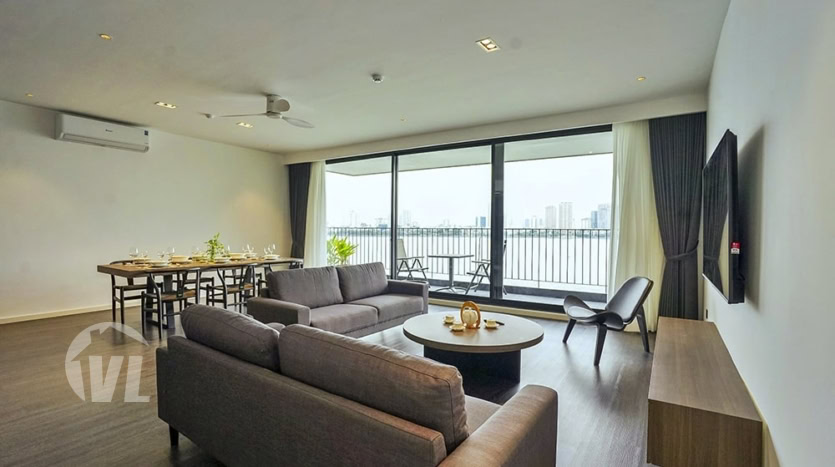 New 3 beds apartment in Tay Ho facing the West Lake