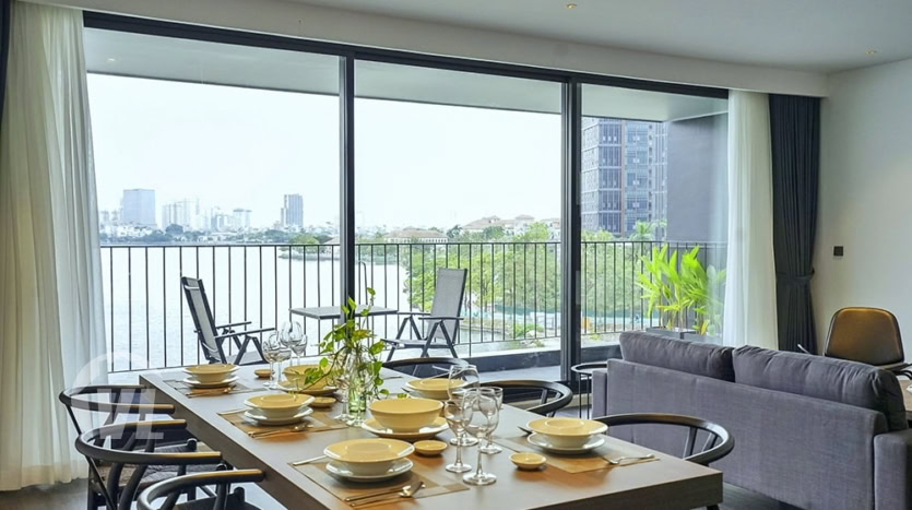 New 3 beds apartment in Tay Ho facing the West Lake
