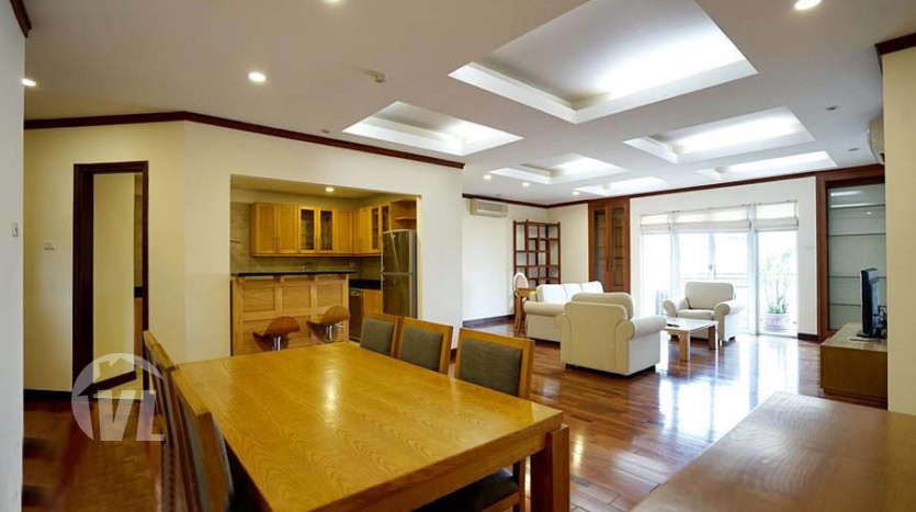 3 bedroom serviced apartment to lease in Hoan Kiem Hanoi center