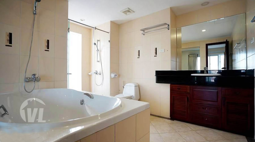 3 bedroom serviced apartment to lease in Hoan Kiem Hanoi center
