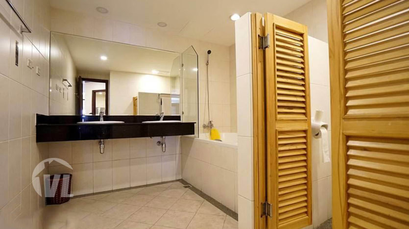 3 bedroom serviced apartment to lease in Hoan Kiem Hanoi center