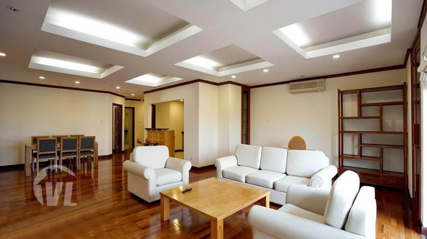 3 bedroom serviced apartment to lease in Hoan Kiem Hanoi center