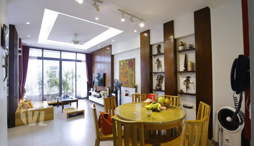 Furnished house to lease close to French School in Hanoi