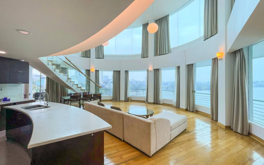 Luxury 3-Bedroom Penthouse for Rent on Tay Ho Lake