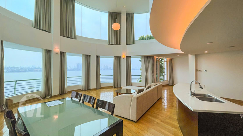 Luxury 3-Bedroom Penthouse for Rent on Tay Ho Lake