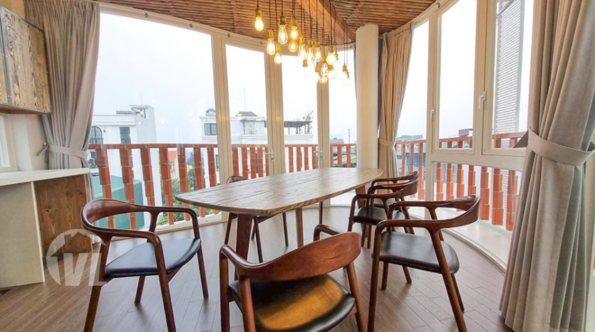 Modern 2-Bedroom Duplex Apartment for Rent in Ngoc Thuy near LFAY