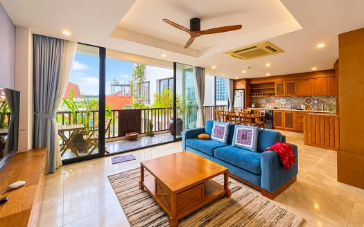 Spacious 2 bedroom apartment for rent in Xuan Dieu, Tay Ho