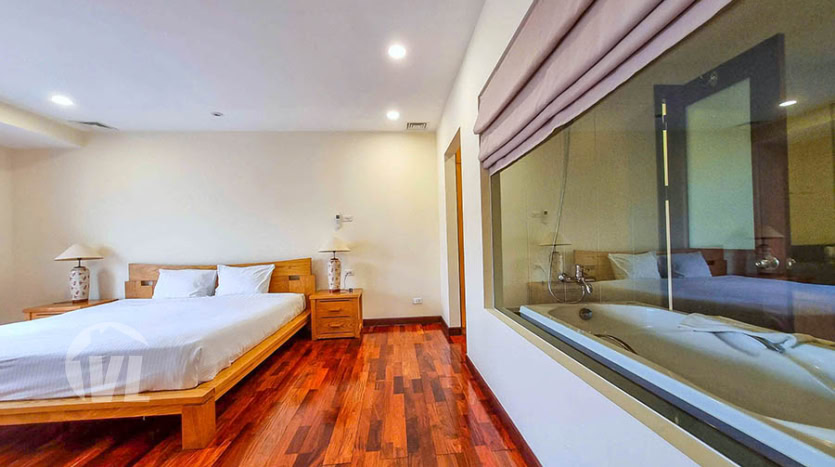 134 sq m 2 bedroom apartment to lease in Hoan Kiem on a high floor