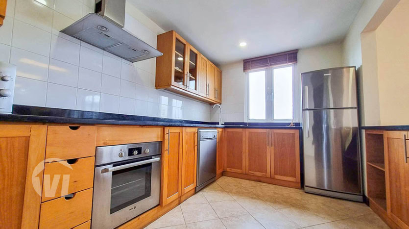 134 sq m 2 bedroom apartment to lease in Hoan Kiem on a high floor