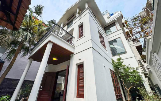 4 bed 4 bath new house for rent with garden in Tay Ho