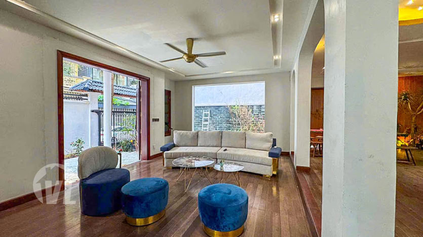 4 bed 4 bath new house for rent with garden in Tay Ho