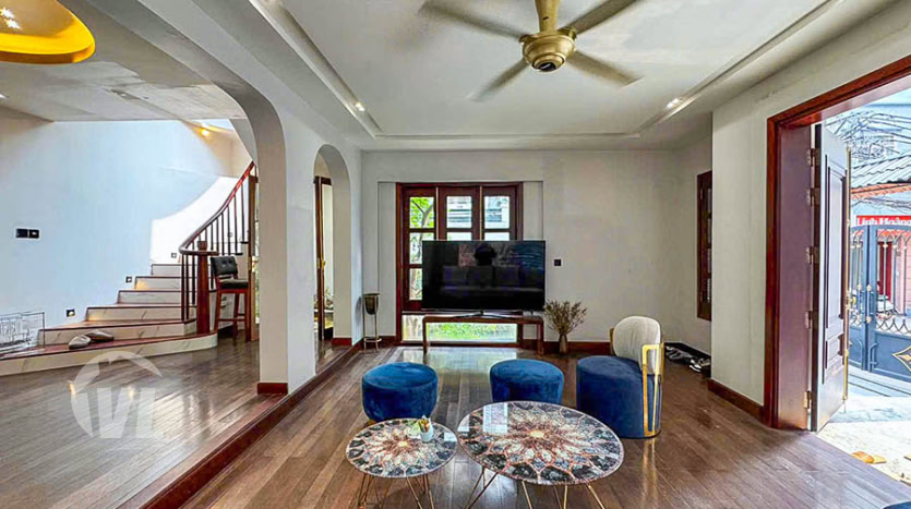 4 bed 4 bath new house for rent with garden in Tay Ho