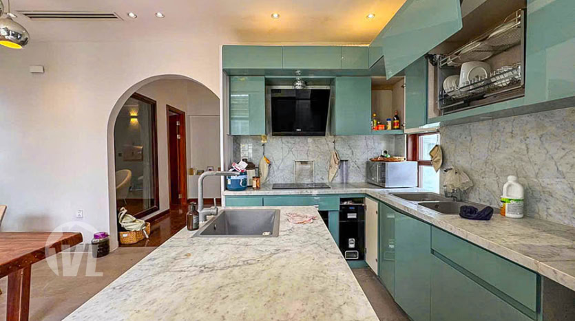 4 bed 4 bath new house for rent with garden in Tay Ho
