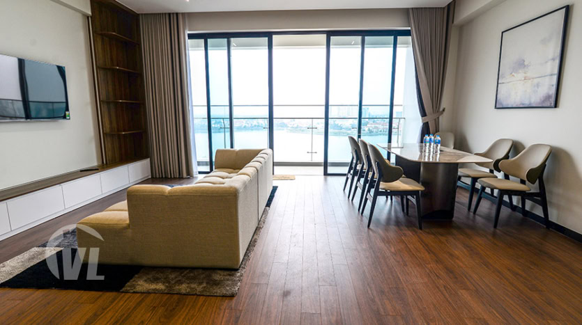 Brand new furnished 4 bedroom high floor apartment in Heritage facing the West Lake