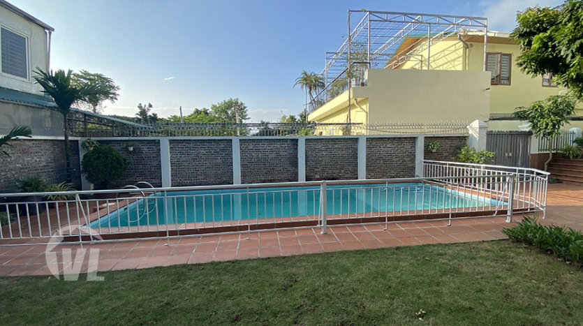 Charming Garden House with Swimming Pool for Lease in Tay Ho
