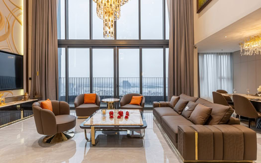 Exclusive 5-Bedroom Furnished Penthouse for Lease in Han Jardin