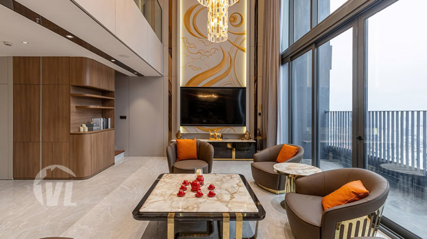 Exclusive 5-Bedroom Furnished Penthouse for Lease in Han Jardin