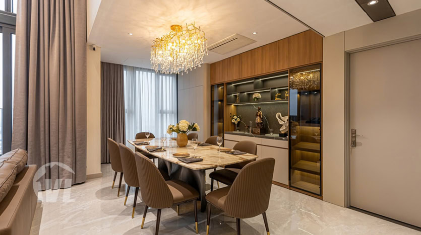 Exclusive 5-Bedroom Furnished Penthouse for Lease in Han Jardin