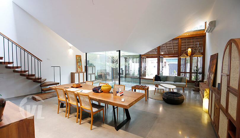 Japanese-Style_Villa_for_Rent_in_Tay_Ho_ 3_Bedrooms_3_Bathrooms