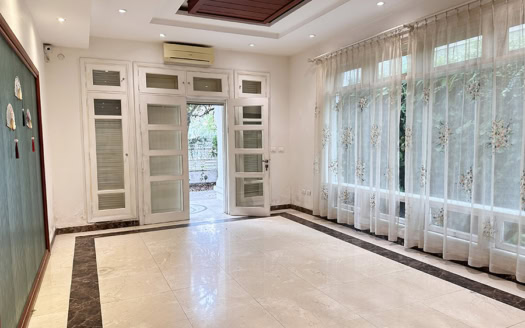 Partly furnished 5 bedroom villa in T Block Ciputra Hanoi