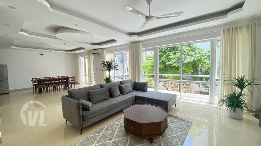 Spacious 4-Bedroom Fully Furnished Bright House for Rent in Tay Ho