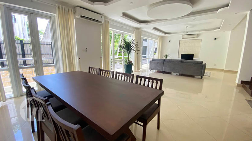 Spacious 4-Bedroom Fully Furnished Bright House for Rent in Tay Ho
