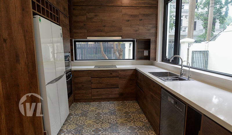 Renovated Corner Villa for Lease in Ciputra, Close to UNIS