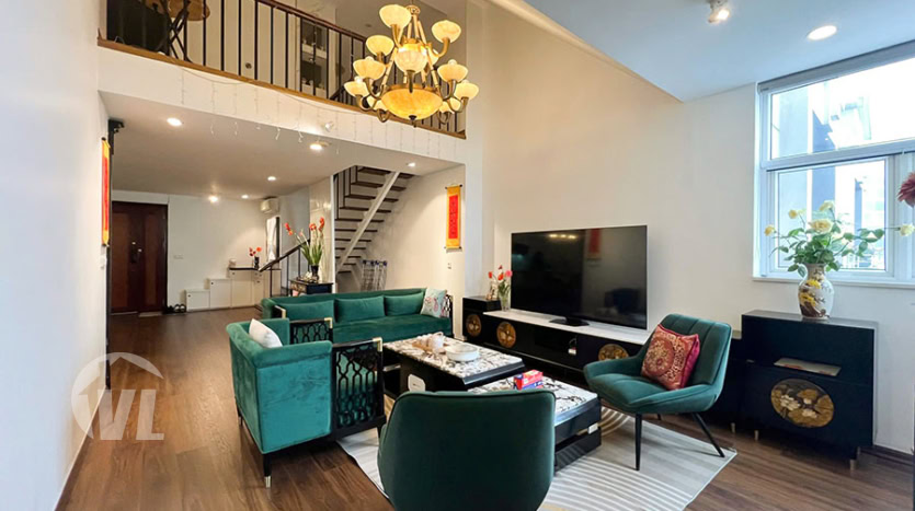 Elegant duplex 3 bedroom apartment in G Ciputra