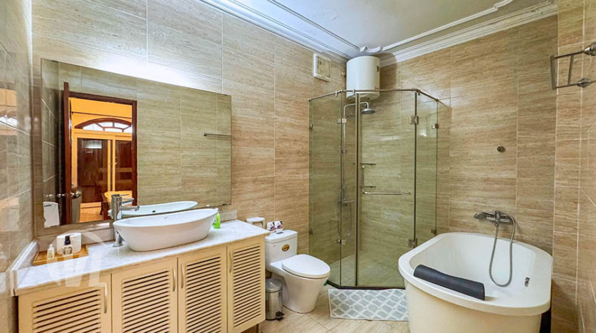 Spacious 4-Bedroom Furnished House for Lease in Tay Ho District