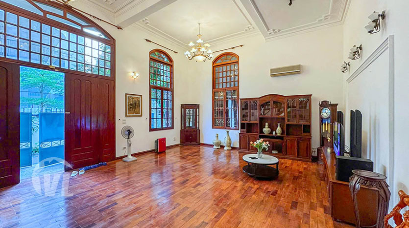 Spacious 4-Bedroom Furnished House for Lease in Tay Ho District